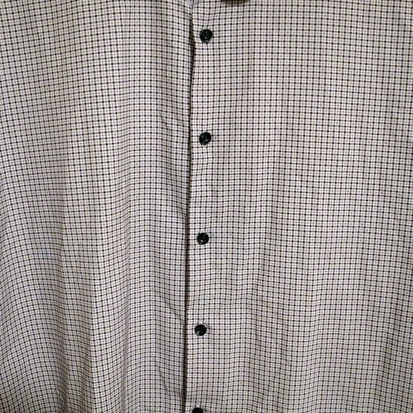 Con.Struct Shirt Mens 2XL Long Sleeve Button 4 Way Stretch Performance - Picture 4 of 7